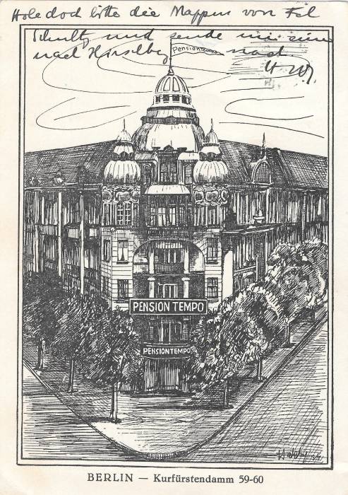 Werbepostkarte, Anfang der 1930er Jahre. Quelle: Sammlung des Autors Werbepostkarte, Anfang der 1930er Jahre. Quelle: Sammlung des Autors